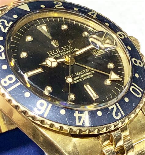 rolex 1675 18k gold|Rolex 1675 blueberry for sale.